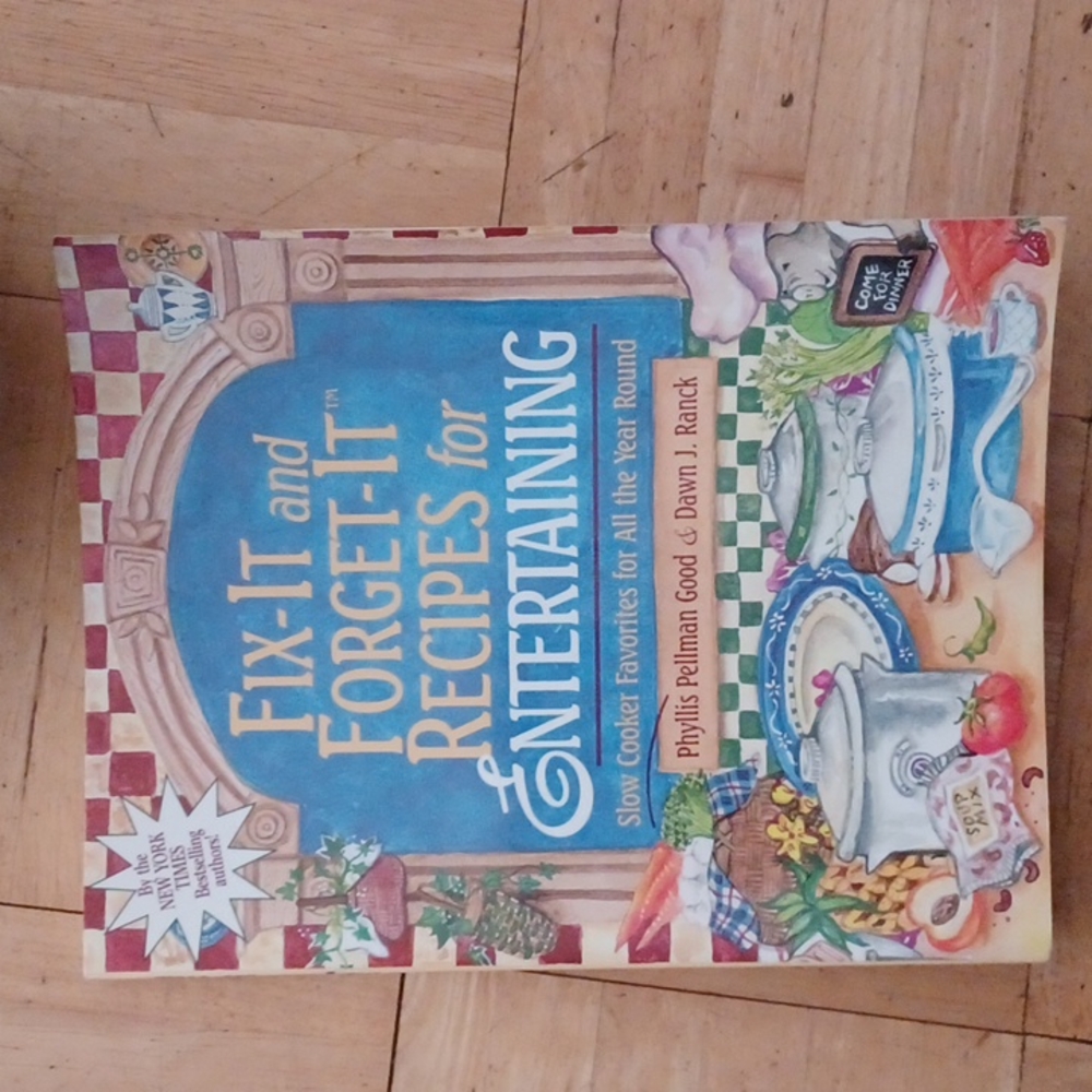 Crock pot cookbook, Fix it and forget it cookbook